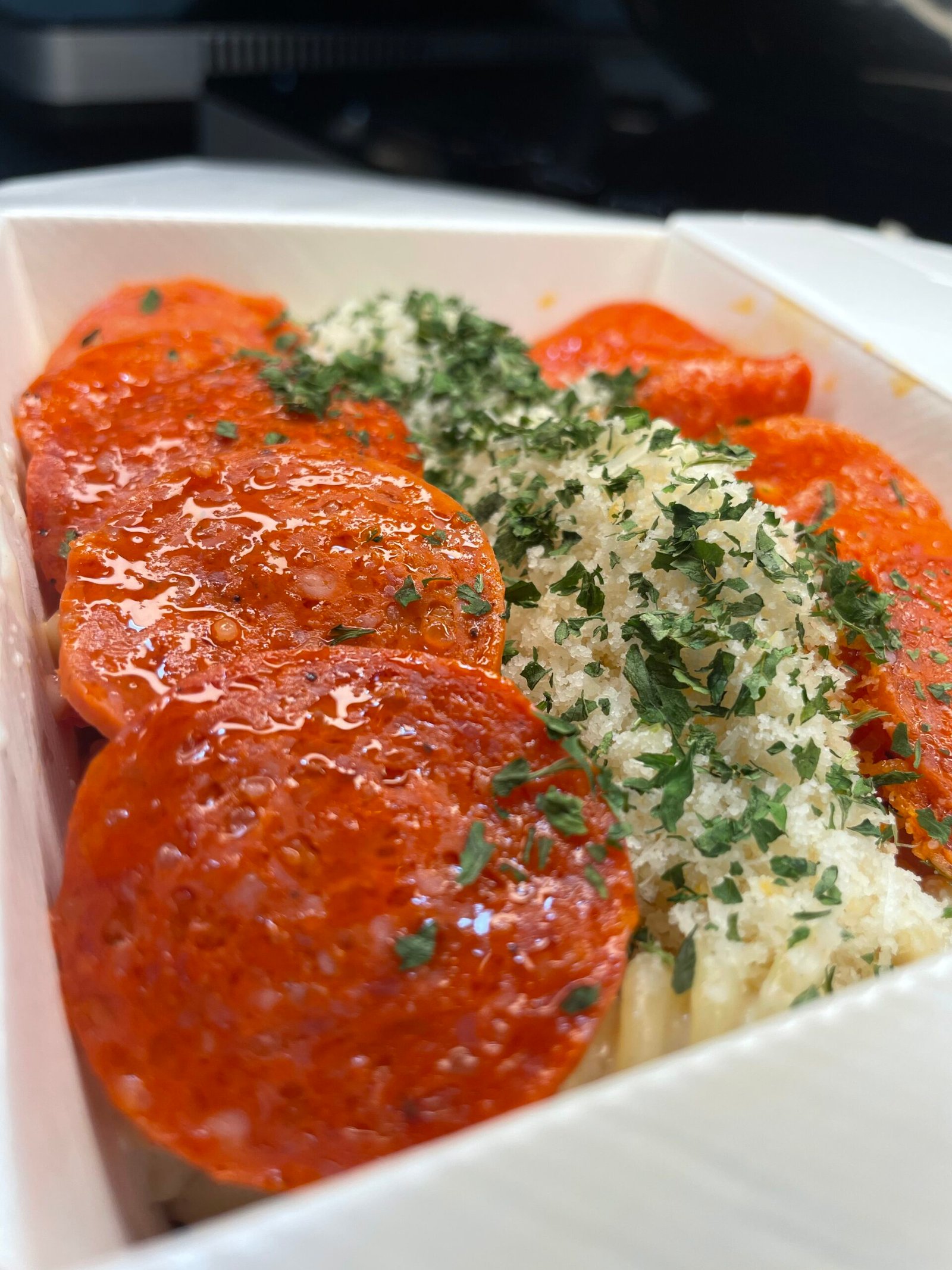 Peperoni ao Molho Branco